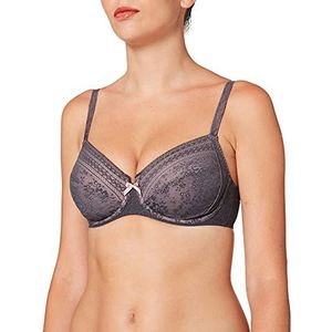 Rosa Faia Fleur Underwired Bra BH met beugel, dames, grijs (antraciet 408), 80I, grijs.