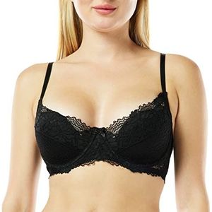 Dagi Fashion, Regular Bra push-up beha voor dames, zwart.