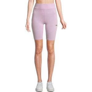 FILA Buckautal Radler damesshorts met hoge taille, Eerlijke orchidee