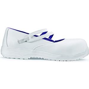 Shoes for Crews 75001 EVIE werkschoenen, antislip, wit/blauw, maat 40