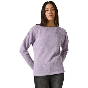 Cecil B322274 T-shirt voor dames met knopen, Wilde lila mix