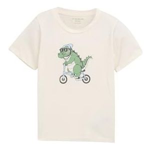 TOM TAILOR 1045372 T-shirt voor jongens, 12906 - wolwit.