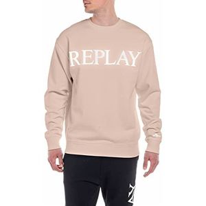 Replay Sweatshirt voor heren, Roze