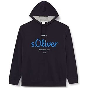s.Oliver Sweat-shirt à manches longues pour homme - Bleu - XXL, bleu, XXL