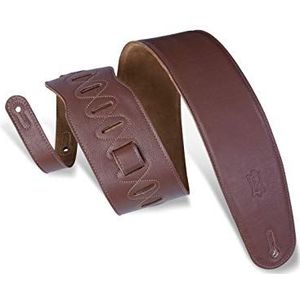 Levy's M4GFBRN lederen riem, 8,9 cm, bruin