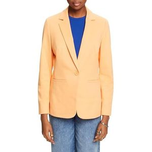 ESPRIT Blazer pour femme, 850/orange pastel, 36