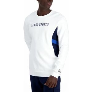 Le Coq Sportif Sweater Mixte, New Optical White, M