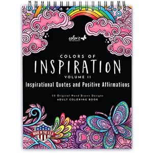 ColorIt Colors of Inspiration Volume II kleurboek voor volwassenen
