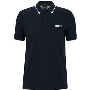 BOSS Paddy Pro Golf Poloshirt voor heren, marineblauw, L, Navy Blauw