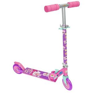 Saica Toys Peppa Pig Scooter met 2 wielen, roze/blauw/paars