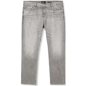 7 For All Mankind JSMSC310 Jeans, Grijs, Regular Mannen, Grijs, One Size, grijs.