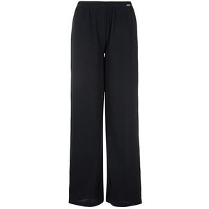Emporio Armani Lurex Lounge Pants Sweatpants voor dames, zwart.