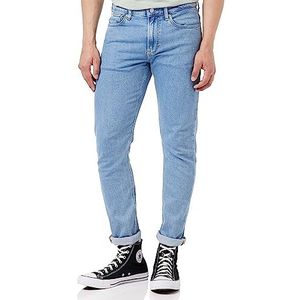 Calvin Klein Jeans Slanke stretchbroek voor heren, Denim Light