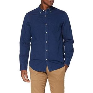 GANT Herenhemd, Dark Indigo, S, dark indigo