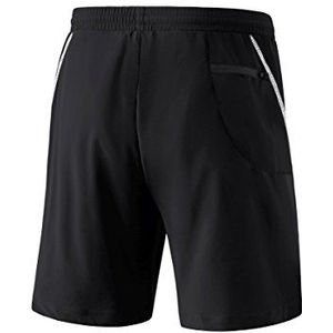 Erima Hardloopshorts voor dames, zwart.