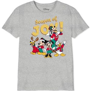 Disney T-shirt voor jongens, grijs melange, 10 jaar, Grijs Melange