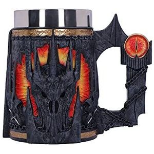 Nemesis Now Chope Sauron officieel gelicentieerd product Lord of the Rings, grijs, 15,5 cm