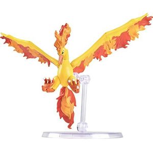 Pokémon PKW2416 Pokémon Superbeweegbaar Moltres-Authentic Details Series Figuur Lavados 15,2 cm