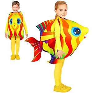 WIDMANN Tropisch Fish (kostuum) - (116-128 cm / 4-7 jaar)