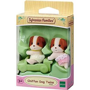 Sylvanian Families - Le Village - De tweeling Dog Doek - 5428 - Tweelingen en Baby's - Mini Poppen