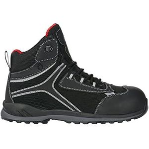 Engelbert Strauss 8p93.66.8.39 Zahnia MID, 39, zwart/rood