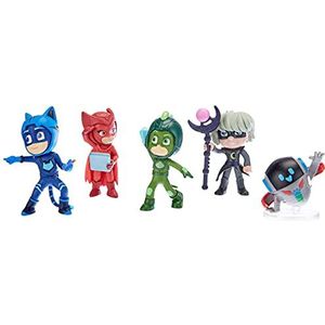 Simba PJ Masks PJ Masks Figuurset PJ Masks en schurken / 5 actiefiguren / 8 cm voor kinderen vanaf 3 jaar