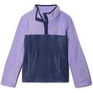 Columbia Steens Mtn 1/4 Snap Fleece trui met drukknopen 1/4 uniseks kinderen, Nocturnal, Paisley Purple