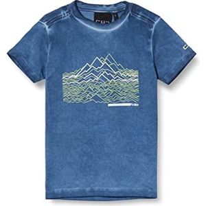 CMP T-shirt voor kinderen, uniseks, kinderen, 39t7544, Poederachtig blauw