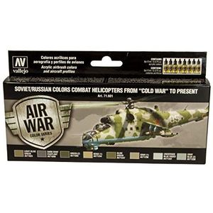 Vallejo - 071601 - miniatuurvoertuig - AV-helicopterset Post War - 17 ml