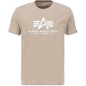 Alpha Industries T-shirt basique unisexe, Sable vintage, S
