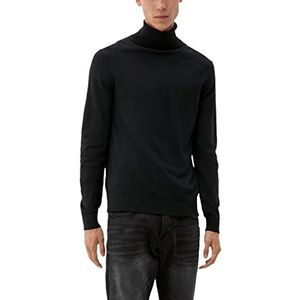 Q/S designed by 2118681 gebreide trui, zwart, XS voor heren, zwart, XS, zwart.