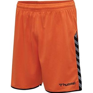 Hummel Hmlauthentic Poly herenshorts, oranje (Tangerine), L