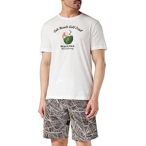 United Colors of Benetton T-shirt pour homme, Blanc 903, XL