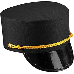Widmann 10012 - Uniforme hoed, hoed, stoffen hoed, soldaat, themafeest, carnaval