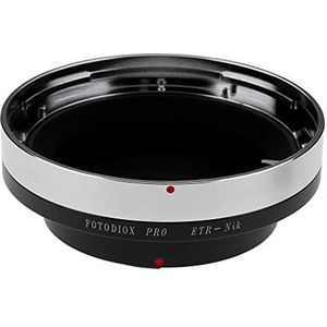 Fotodiox Pro lensadapter, compatibel met Bronica ETR lenzen op Nikon F-Mount camera's
