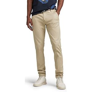 G-STAR RAW Skinny chino 2.0 herenbroek, Beige (Spray Green D21974-c105-d606)