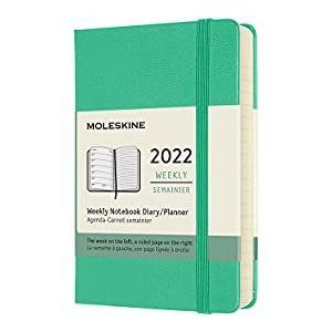 Moleskine 2022 12-maanden weekly Pocket Hardcover Notebook
