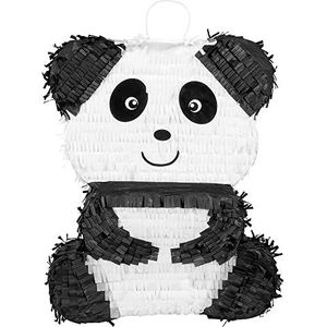 Boland 30960 - Pinata Panda - afmetingen 50 x 38 x 10 cm - zwart-witte beer - verjaardagsdecoratie - feestspel - cadeau