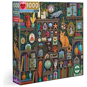 eeBoo - Kabinet van de alchemist voor volwassenen met fascinerende details – puzzel 1000 stukjes van gerecycled karton - PZTALC, meerkleurig