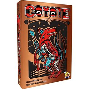 Heidelberger Spieleverlag, HeidelBÄR Games HG008 Coyote Kaartspel voor 3-6 spelers vanaf 10 jaar, Duits