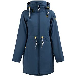 SCHMUDDELWEDDA Softshelljas Ashdown Softshelljas voor dames, Donkerblauw-271