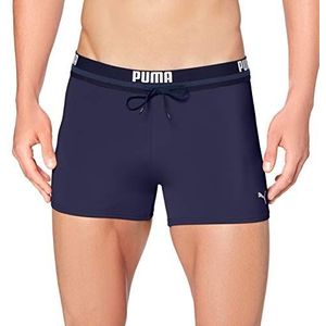 PUMA logo zwembroek heren, Navy Blauw