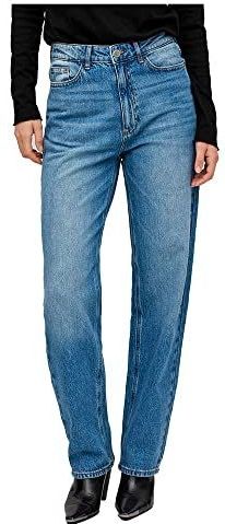 Unbekannt Vikelly Jaf Hw Straight Noos Jeans voor dames, middelblauwe denim/detail: wash Mbd009, 42W / 30L, Middelblauwe denim/detail: wasbaar Mbd009