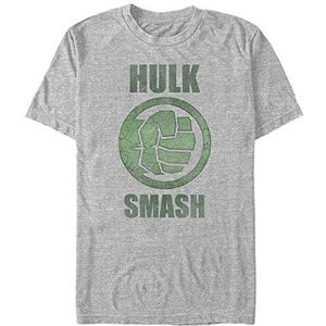 Marvel T-shirt à manches courtes Avengers Classic Hulk It Organic, Gris, S