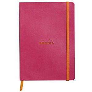 Rhodia rama framboos 14,8x21 gelinieerd zacht ivoor 117412C: 33