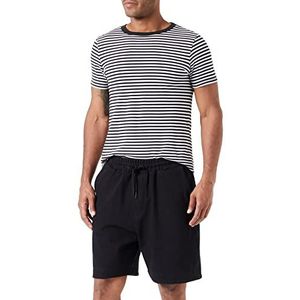 Gianni Lupo GLW2181F Bermuda Sweatshirt, Noir, L Homme, Noir, Noir, S-XXL