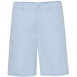 CASUAL FRIDAY CFPeterson Bermuda chino pour homme en lin mélangé Coupe décontractée, 154030_chambray blue, M