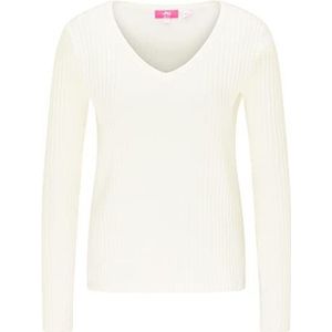 blonda Pull tricoté pour femme, Laine/blanc, XL-XXL