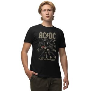 AC/DC Blow UP Your Video, MEACDCRTS081, Noir, Taille 4XL, Noir, 4XL