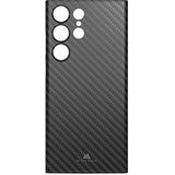 Black Rock - Dunne koolstofvezel hoes voor Samsung Galaxy S23 Ultra 5G I Ultradunne koolstofvezel beschermhoes (Flex Carbon zwart)